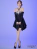 ブラック モデル：ゆめ　身長：160cm　着用サイズ：Sサイズ