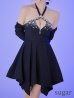 ブラック モデル：ゆめ　身長：160cm　着用サイズ：Sサイズ