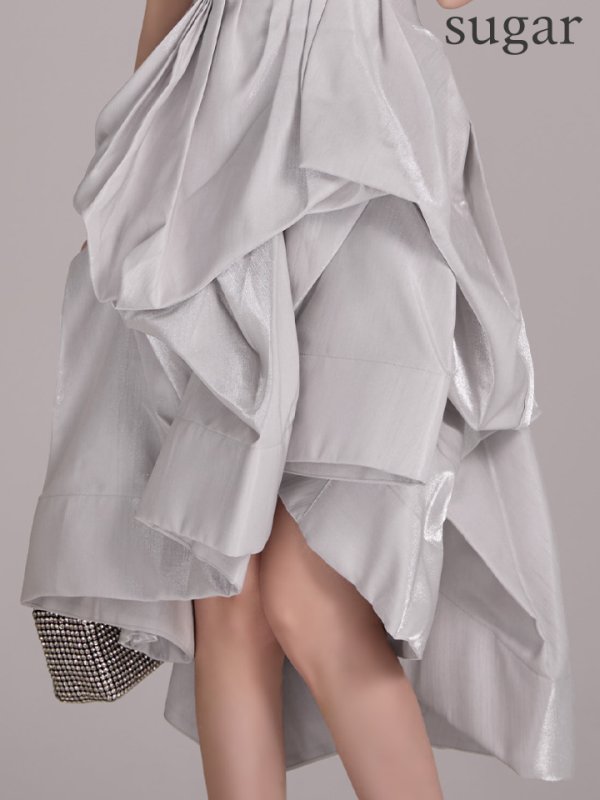 グレー　モデル：ゆめ　身長：160cm　着用サイズ：Sサイズ