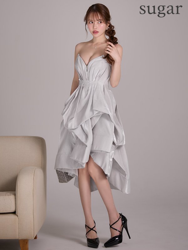 グレー　モデル：ゆめ　身長：160cm　着用サイズ：Sサイズ