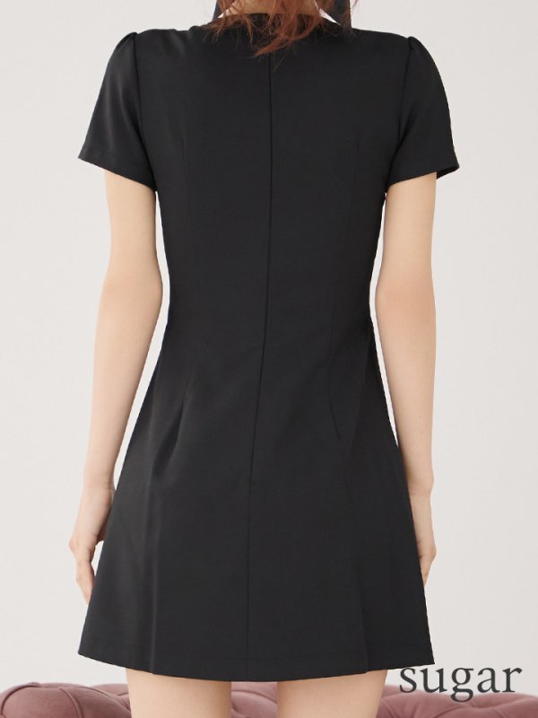 ブラック　モデル：まりん　身長：164cm　着用サイズ：Sサイズ