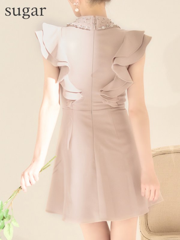 ベージュ モデル：ゆめ　身長：160cm　着用サイズ：Sサイズ