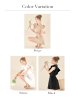 画像12: 【予約商品/7月下旬-8月上旬発送予定】XSサイズあり【an /アン】襟付き/ フリル/ ビジュー/ ウエストベルト/ バストジップ/ フレア/ ミニドレス/ キャバドレス[OF05]