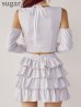 グレージュ　モデル：まりん　身長：163cm　着用サイズ：Sサイズ