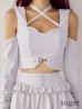 グレージュ　モデル：まりん　身長：163cm　着用サイズ：Sサイズ