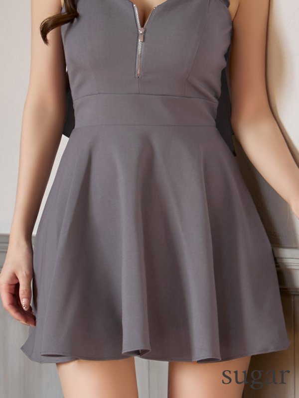 グレー　モデル：ゆめ　身長：160cm　着用サイズ：Sサイズ