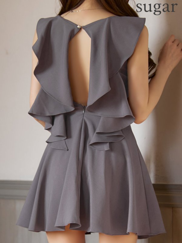 グレー　モデル：ゆめ　身長：160cm　着用サイズ：Sサイズ