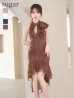 ブラウン モデル：ゆめ　身長：160cm　着用サイズ：Sサイズ