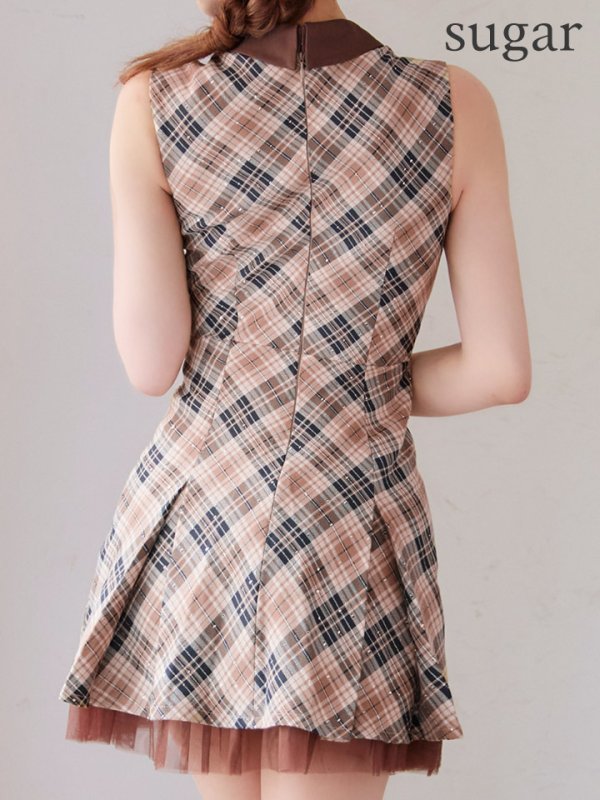 ブラウン モデル：れみ　身長：163cm　着用サイズ：Sサイズ