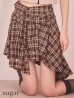 ベージュxブラウン モデル：ゆめ　身長：160cm　着用サイズ：Sサイズ