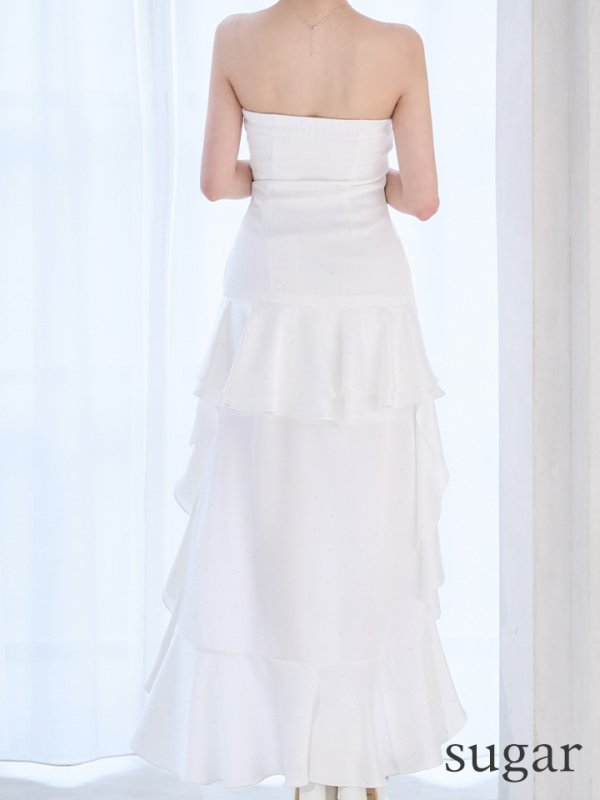 ホワイト　モデル：カルア　身長：156cm　着用サイズ：Sサイズ