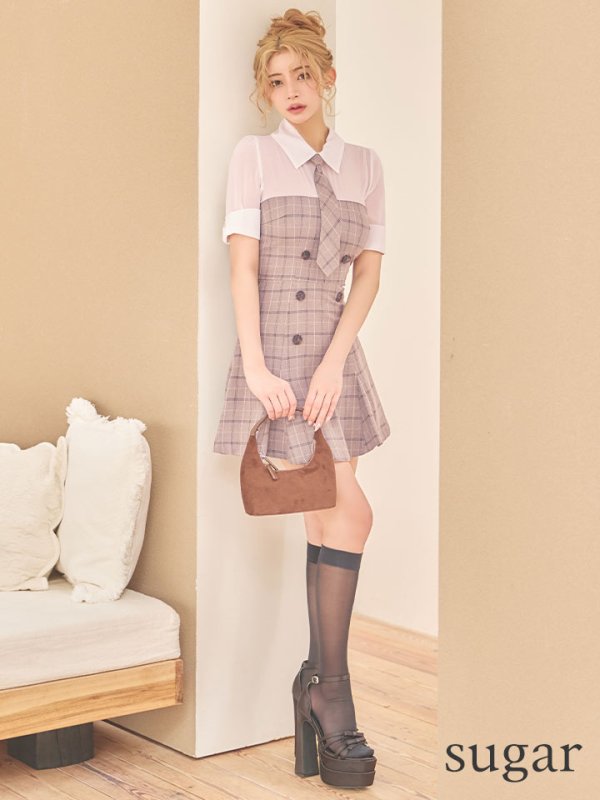 ブラウン　モデル：ふぶき　身長：161cm　着用サイズ：Sサイズ