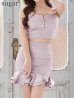 ピンク　モデル：りな　身長：160cm　着用サイズ：Sサイズ