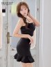 ブラック　モデル：りな　身長：160cm　着用サイズ：Sサイズ