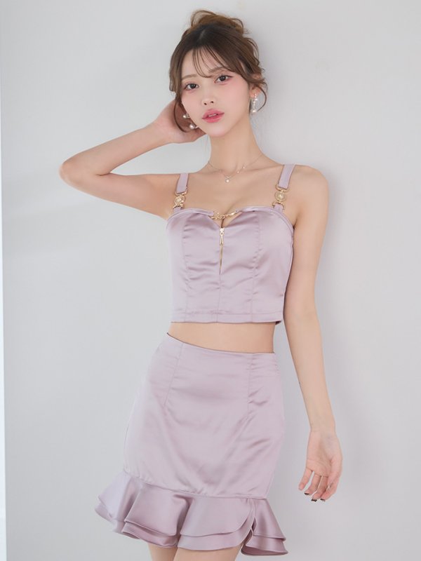 ピンク　モデル：るりぴ　身長：165cm　着用サイズ：Sサイズ