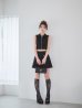 ブラック　モデル：るりぴ　身長：165cm　着用サイズ：Sサイズ