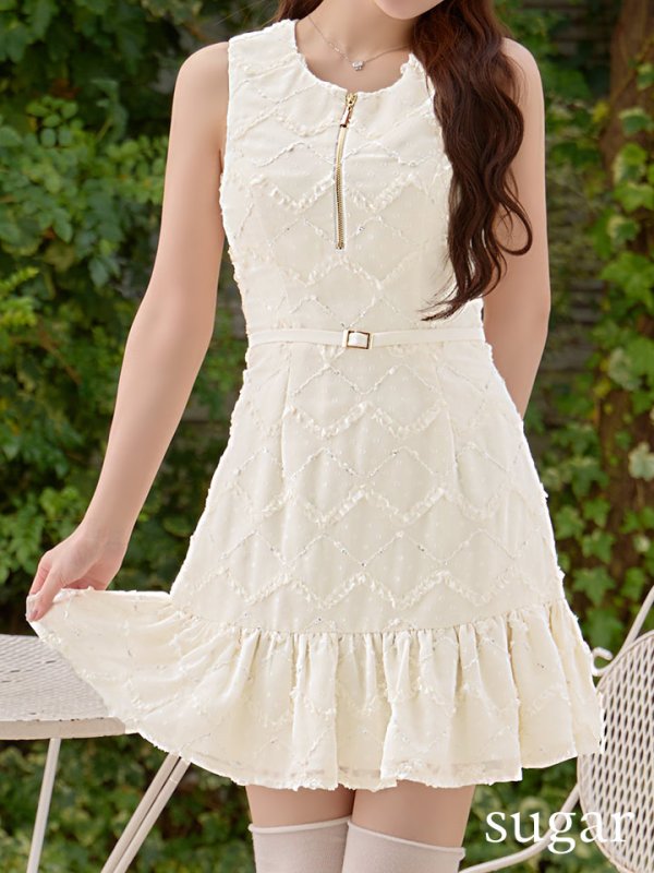 アイボリー　モデル：ももか　身長：156cm　着用サイズ：Sサイズ