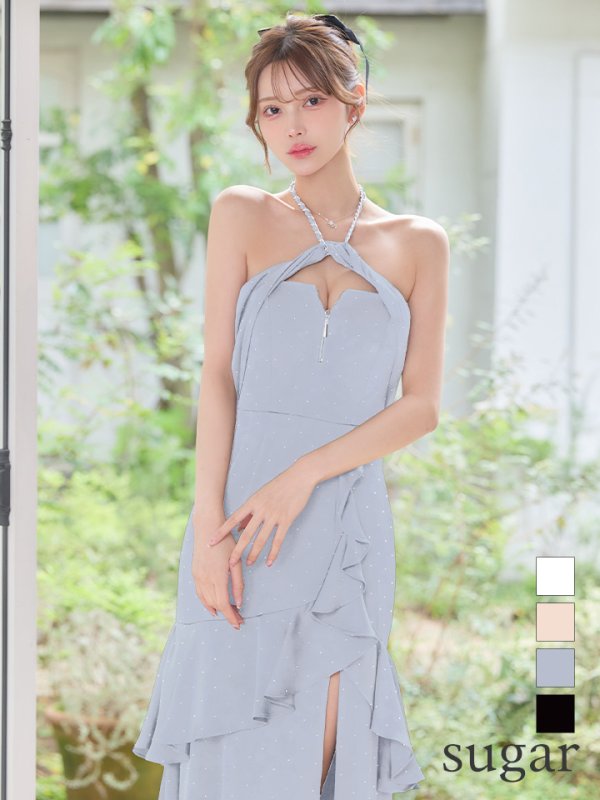 ブルー　モデル：るりぴ　身長：165cm　着用サイズ：Sサイズ