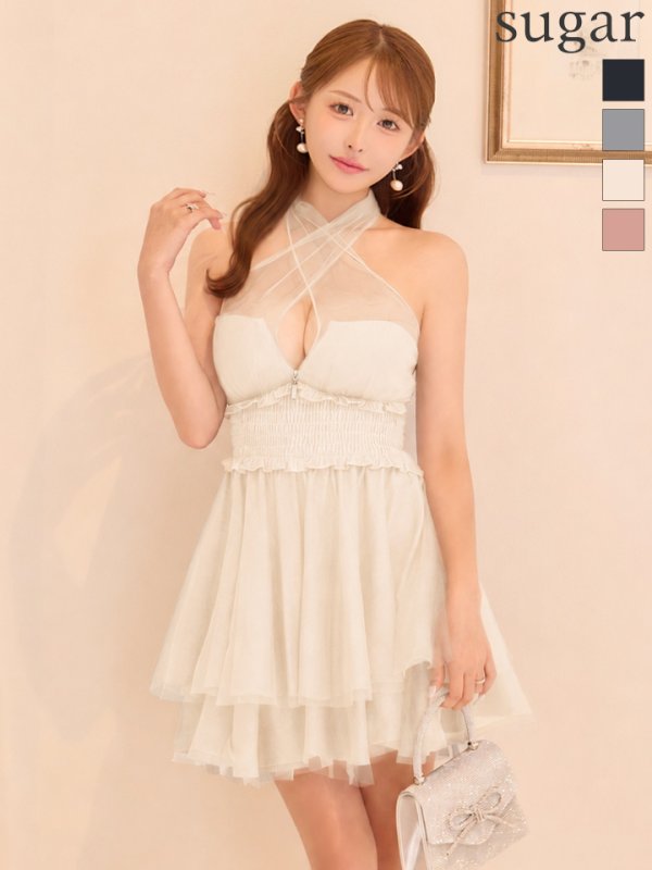 アイボリー モデル：かるあ　身長：156cm　着用サイズ：Sサイズ