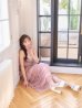ピンク　モデル：りな　身長：160cm　着用サイズ：Sサイズ