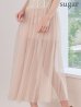 ピンクベージュ　モデル：るりぴ　身長：165cm　着用サイズ：Sサイズ