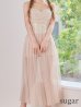 ピンクベージュ　モデル：るりぴ　身長：165cm　着用サイズ：Sサイズ