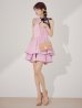 ピンク モデル：まりん　身長：164cm　着用サイズ：Sサイズ