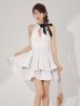 ホワイト モデル：まりん　身長：164cm　着用サイズ：Sサイズ