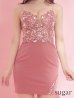 画像8: 人気ドレス再入荷♪【ANGEL R/エンジェルアール】アッパーフラワー/ バックシャン/ ビジュー/ タイト/ ミニドレス/ キャバドレス[OF2]