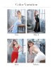 画像4: 【ANGEL R/エンジェルアール】アップフロントレース/ ビジュー/ タイト/ ロングドレス/ キャバドレス long[OF2] (4)
