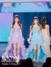 画像1: 【圓谷はく / 関西コレクション着用】【ANGEL R/エンジェルアール】【17color】ビジュー/ ベア/ ショートinロング/ プリンセス / キャバドレス long[OF2] (1)