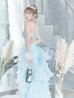 画像12: 【圓谷はく / 関西コレクション着用】【ANGEL R/エンジェルアール】【17color】ビジュー/ ベア/ ショートinロング/ プリンセス / キャバドレス long[OF2]