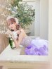 画像20: 【圓谷はく / 関西コレクション着用】【ANGEL R/エンジェルアール】【17color】ビジュー/ ベア/ ショートinロング/ プリンセス / キャバドレス long[OF2]