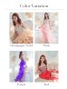 画像13: 【ANGEL R/エンジェルアール】【17color】ビジュー/ ベア/ ショートinロング/ プリンセス / キャバドレス long[OF2]