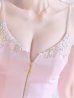 画像8: 背の低い方必見！【ANGEL R/エンジェルアール】バストビジュー/ フロントジップ/ キャミ/ タイト/ マイクロミニドレス/ キャバドレス[OF2]