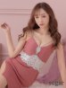 画像6: sugarオリジナルカラーあり☆XSサイズあり【ANGEL R/エンジェルアール】 キャミソール/ ウエストレース/ パール/ ビジュー/ タイト/ ミニドレス/ キャバドレス[OF2]