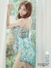 画像1: XSサイズあり【ANGEL R/エンジェルアール】フラワーシースルーレース/ バストビジュー/ シアー/ キャミ/ タイト/ ミニドレス/ キャバドレス[OF2] (1)
