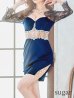 ネイビー モデル：杉山佳那恵　身長：158cm　着用サイズ：Sサイズ