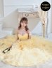 画像2: 【関西コレクション着用】【ANGEL R/エンジェルアール】ベア/ ウェディング/ バースデー/ プリンセス/ アッパーギャザービジュー/ フリル/ ロングドレス/ キャバドレス long[OF2] (2)