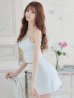 画像14: 背の低い方必見！【ANGEL R/エンジェルアール】ツイード/ ショルダーバストビジュー/ セパレート/ フレア/ マイクロミニドレス/ キャバドレス[OF2]