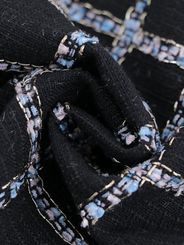 画像16: XSサイズあり【ANGEL R/エンジェルアール】オフショルダー/ ラメチェックツイード/ ビジューリボン/ タイト/ ミニドレス/ キャバドレス[OF2]