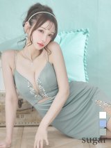 XSサイズあり【ANGEL R/エンジェルアール】バストカット/ キャミソール/ スパンコール/ ビジュー/ ワンカラー/ タイト/ ミニドレス/ キャバドレス[OF2]
