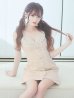 画像16: XSサイズあり【ANGEL R/エンジェルアール】チェックツイード/ バストパールビジュー/ フロントボタン/ フレア/ ミニドレス/ キャバドレス[OF2]