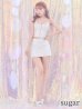 画像19: sugarコラボ商品☆XSサイズあり【ANGEL R/エンジェルアール】スパンコール/ フロントジップ/ キャミ/ タイト/ マイクロミニドレス/ キャバドレス[OF2]