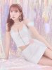 画像15: sugarコラボ商品☆XSサイズあり【ANGEL R/エンジェルアール】スパンコール/ フロントジップ/ キャミ/ タイト/ マイクロミニドレス/ キャバドレス[OF2]