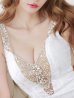 画像9: 【ANGEL R/エンジェルアール】スパンコールレース/ バストショルダービジュー/ ノースリーブ/ シアー/ タイト/ ミニドレス/ キャバドレス[OF2]