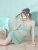 画像3: XSサイズあり【ANGEL R/エンジェルアール】アッパーフロントビジュー/ セパレート/ キャミソール/ セットアップ/ 台形スカート/ ミニドレス/ キャバドレス[OF2]