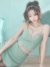画像4: XSサイズあり【ANGEL R/エンジェルアール】アッパーフロントビジュー/ セパレート/ キャミソール/ セットアップ/ 台形スカート/ ミニドレス/ キャバドレス[OF2]