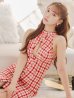 画像6: sugar限定☆ XSサイズあり【ANGEL R/エンジェルアール】チェック/ ツイード/ バストカット/ ノースリーブ/ タイト/ ミニドレス/ キャバドレス[OF2]