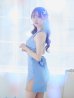 画像19: XSサイズあり【ANGEL R/エンジェルアール】バッククロスリボンデザイン/ バストギャザー/ ビジュー/ タイト/ ミニドレス/ キャバドレス[OF2]